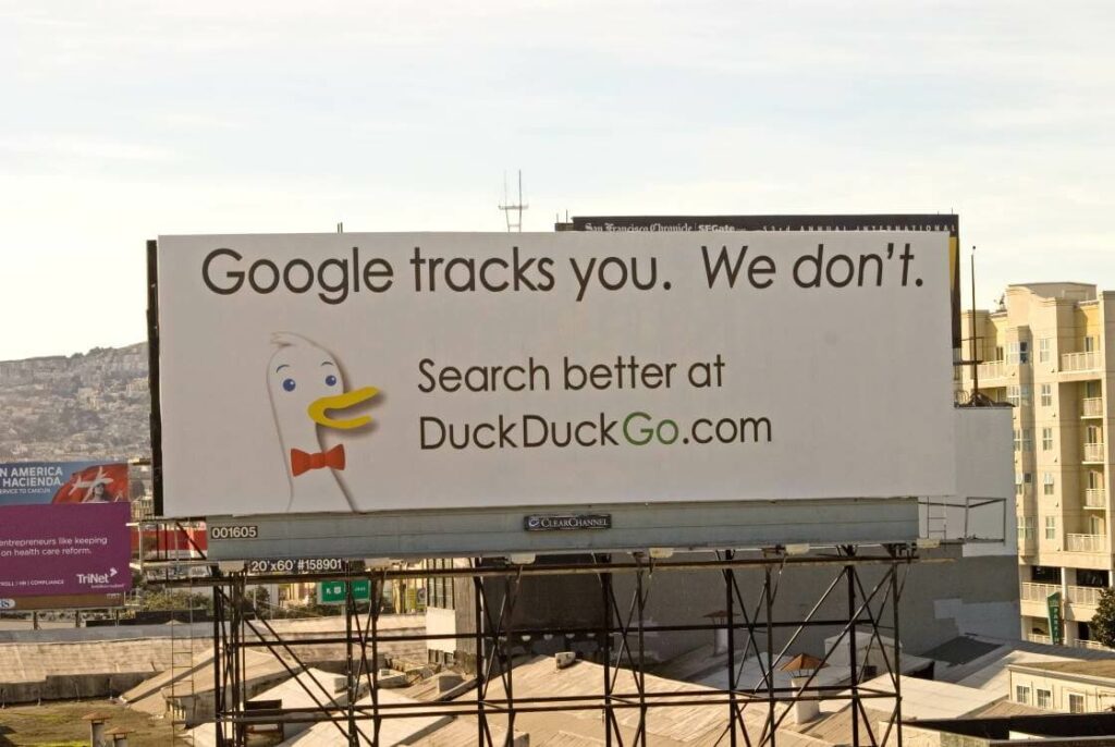 duckduckgo proteggere la privacy online